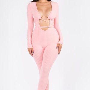 Pink Jumpsuit